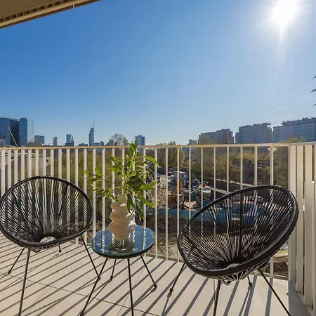 Apartment Spacious In Wola For 6 People With Parking By Renters Prestige *