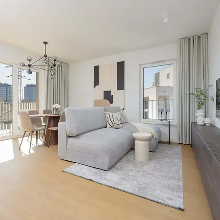 Spacious In Wola For 6 People With Parking By Renters Prestige Apartment *